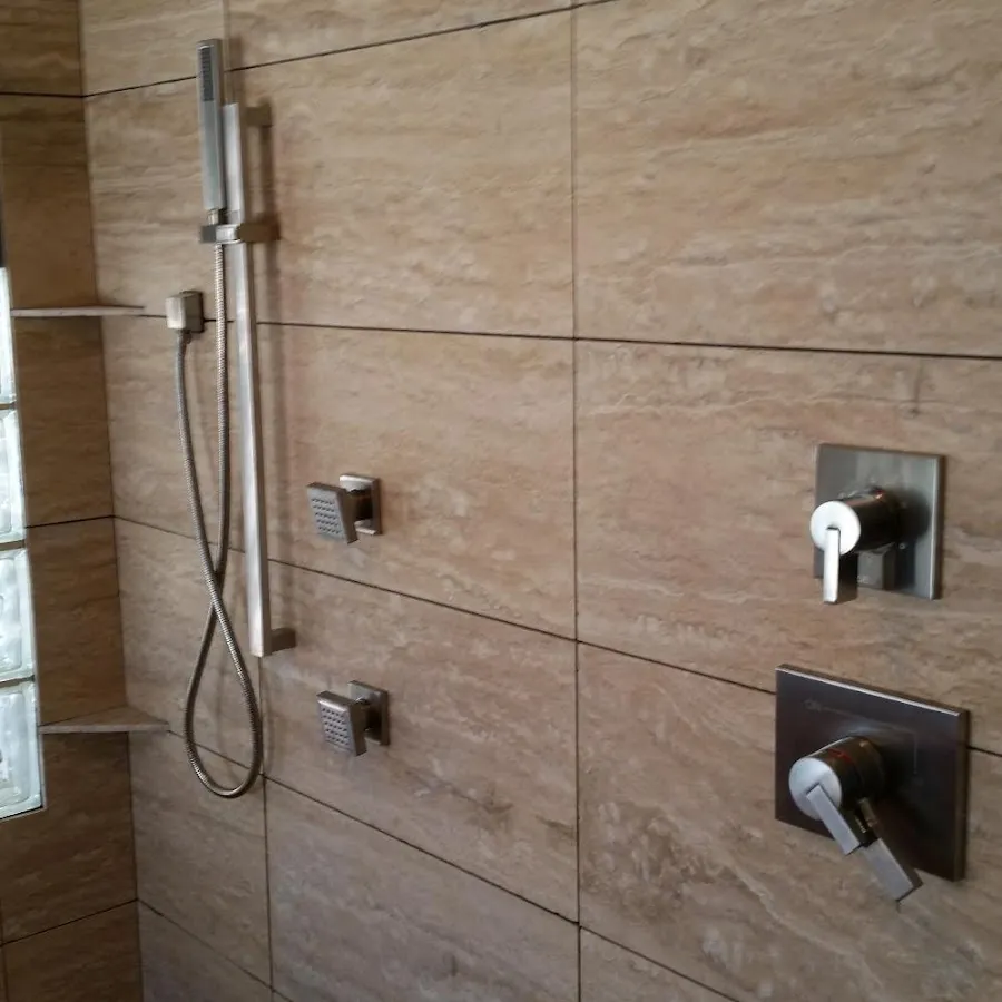 Shower fixture installation for Water Heater Replacement in Kennedale
